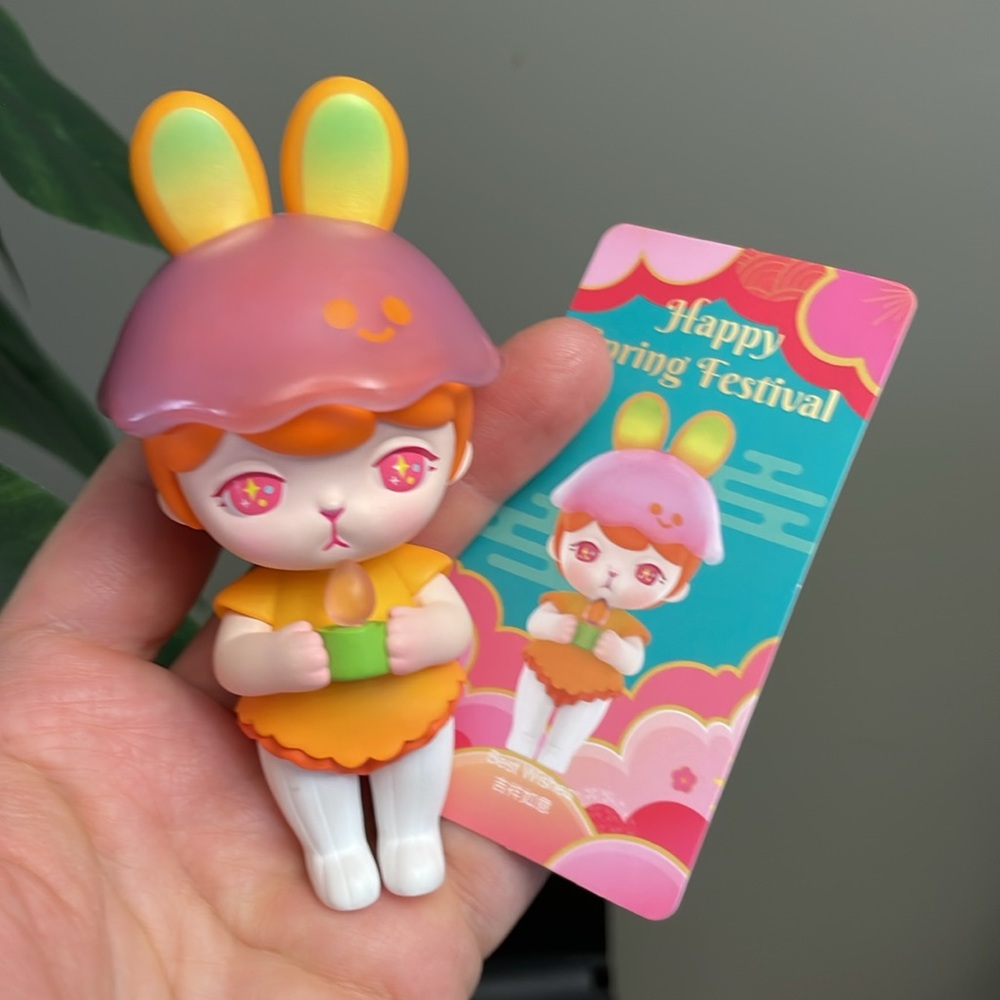 Blind Box Series figure BUNNY Happy Spring Festival Series Figure Designer Toys